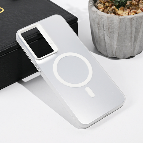 Zastitna futrola Magsafe providna - Samsung A175 Galaxy A17 srebrna.