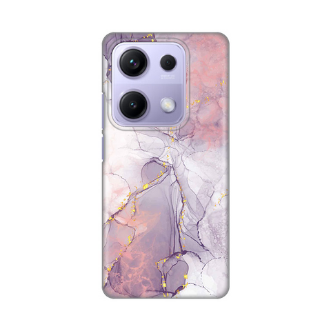 PRINT silikonska futrola - Xiaomi Redmi Note 14s Pink Marble.