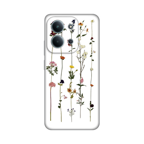 PRINT silikonska futrola skin (ultra tanka) - Xiaomi Redmi 15C 4G Flower.