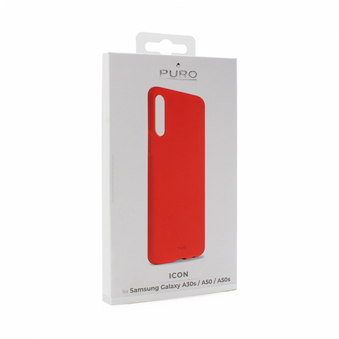 Zastitna futrola Puro ICON - Samsung A505 Galaxy A50/A507 Galaxy A50s/A307 Galaxy A30s crvena.