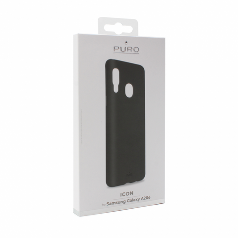 Zastitna futrola Puro ICON - Samsung A202 Galaxy A20E crna.