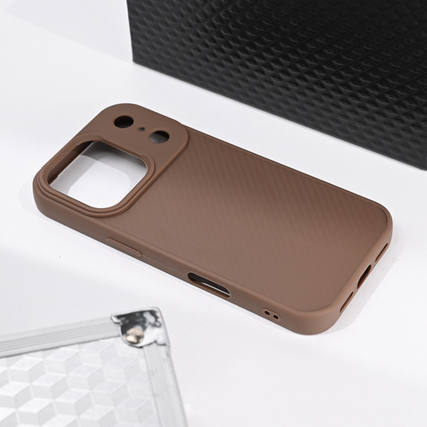 Zastitna futrola Magsafe Kevlar - iPhone 17 Pro braon.