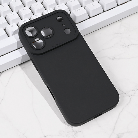 Zastitna futrola Silikon Pro Camera - iPhone 17 Pro 6.3 crna.