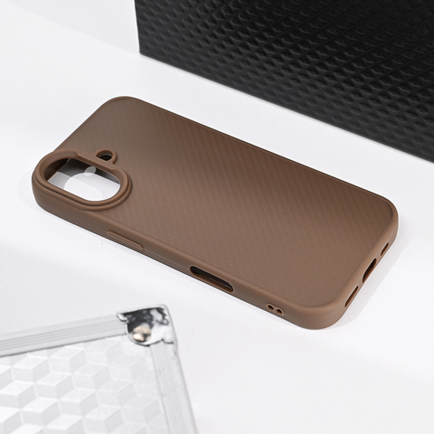 Zastitna futrola Magsafe Kevlar - iPhone 17 6.3 braon.