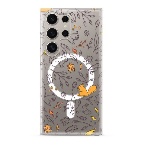 Zastitna futrola silikonska print MagSafe - Samsung S928 Galaxy S24 Ultra 5G autumn (MS).