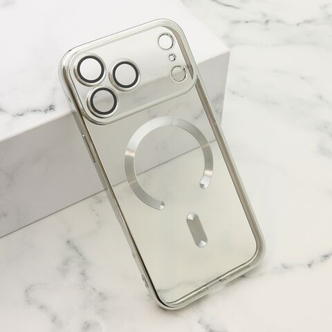 Zastitna futrola CAMERA PROTECT MAGSAFE II - iPhone 17 Pro Max (6.9) srebrna (MS).