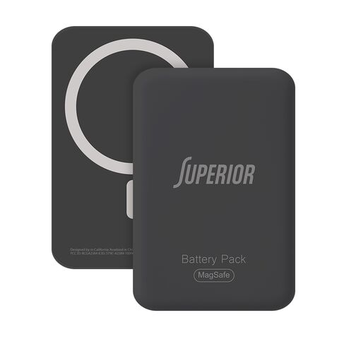 Back Up baterija (univerzalna) MagSafe Superior 15W 10000 mAh crni (MS).
