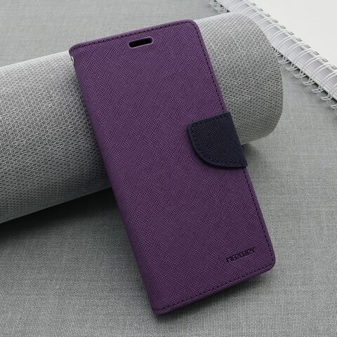 Zastitna futrola bi fold (na preklop) MERCURY - Huawei Honor X6c ljubicasta (MS).