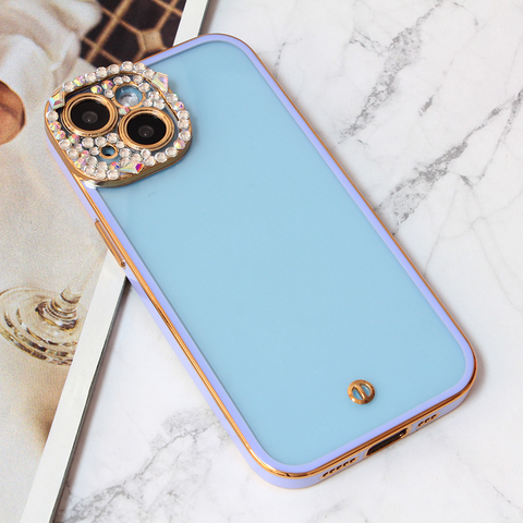 Zastitna futrola Cirkon Camera - iPhone 15 ljubicasta.