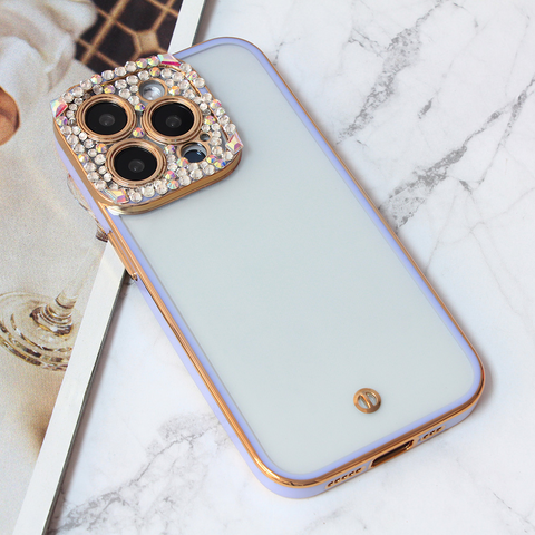 Zastitna futrola Cirkon Camera - iPhone 15 Pro 6.1 ljubicasta.