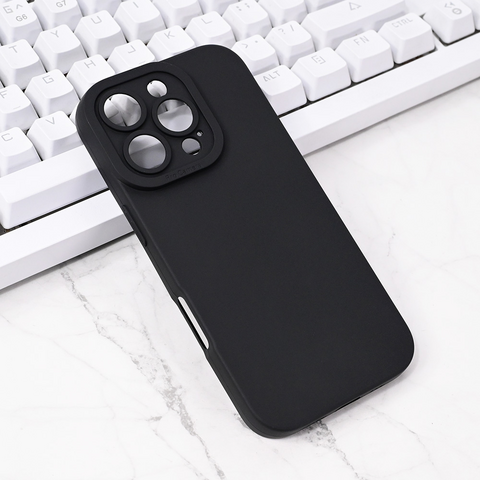 Zastitna futrola Silikon Pro Camera - iPhone 16 Pro crna.
