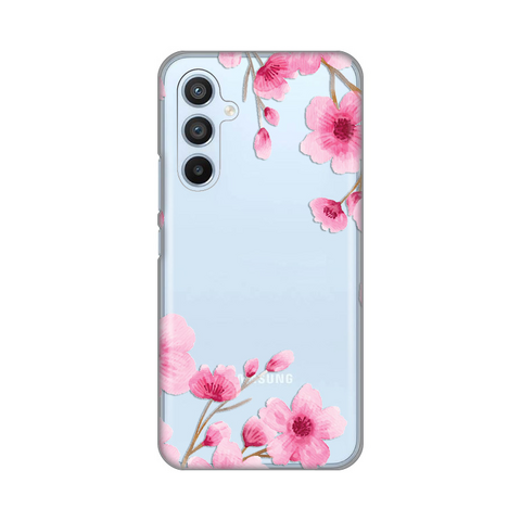 PRINT silikonska futrola skin (ultra tanka) - Samsung A546B Galaxy A54 5G Rose flowers.