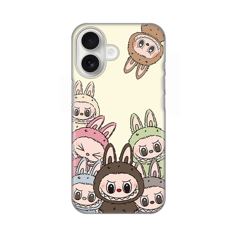 PRINT silikonska futrola - iPhone 16 6.1 La Bubu.