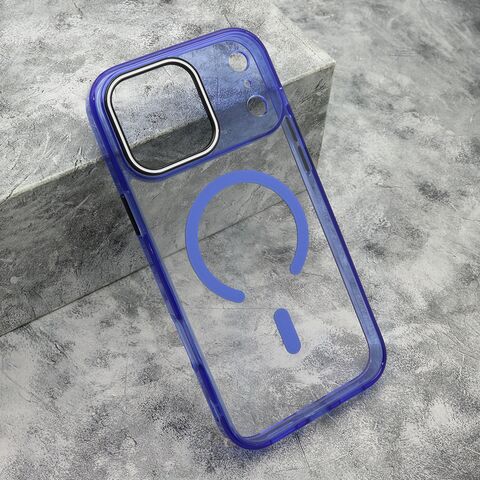 Zastitna futrola COLOR RING MagSafe - iPhone 17 Pro Max (6.9) plava (MS).