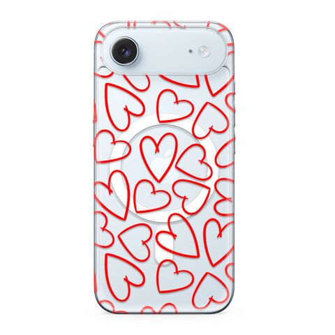 Zastitna futrola silikonska print MagSafe - iPhone 17 Air my love (MS).