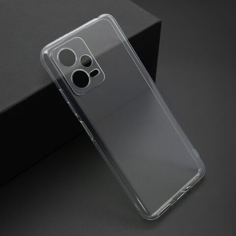 PROTECT silikonska futrola skin (ultra tanka) - Xiaomi Redmi Note 12 Pro 5G providna (bela) (MS).