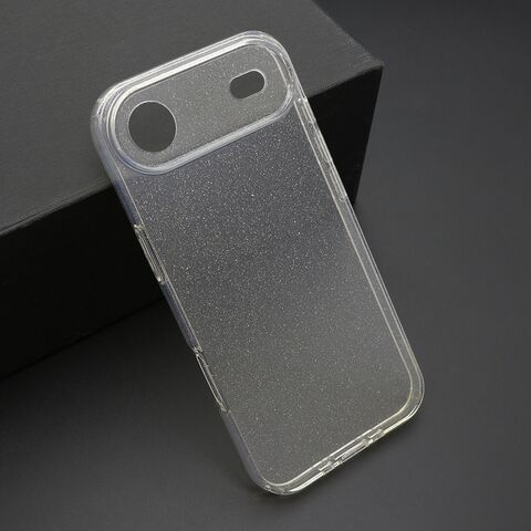 Zastitna futrola SPARKLING - iPhone 17 Air providna (MS).