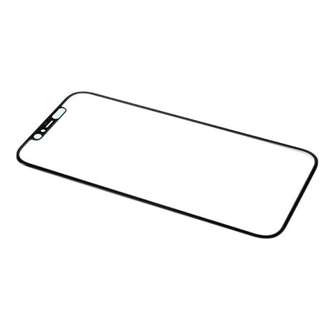 Staklo touchscreen-a - iPhone 12 Pro Max + OCA (Crown Quality) crni (MS).