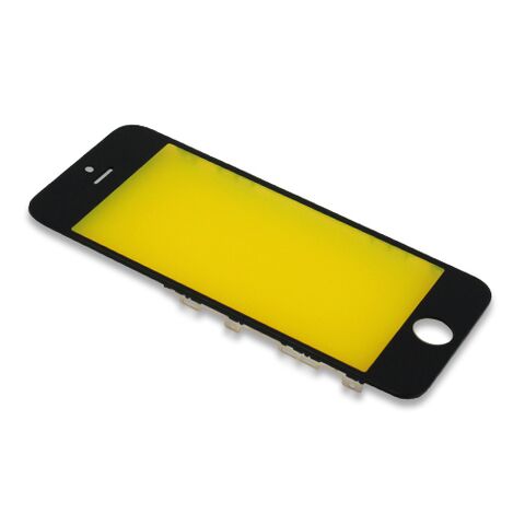Staklo touchscreen-a - Iphone 5S sa frejmom crni (MS).