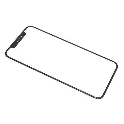 Staklo touchscreen-a - Iphone X/XS + OCA crni (MS).