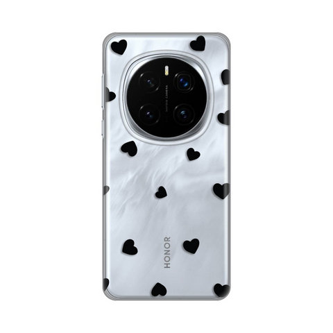 PRINT silikonska futrola skin (ultra tanka) - Huawei Honor Magic 7 Pro Hearts.