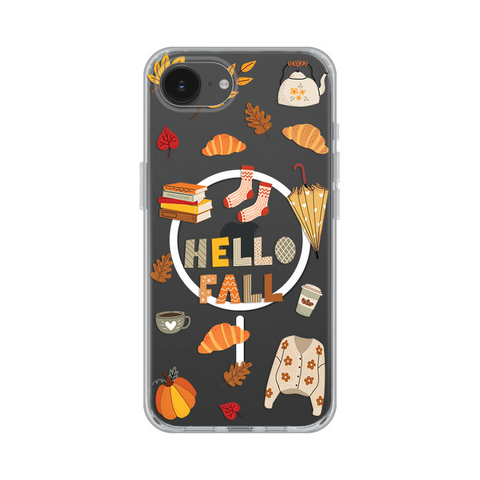 Zastitna futrola print Magsafe - iPhone 16e Hello Fall.