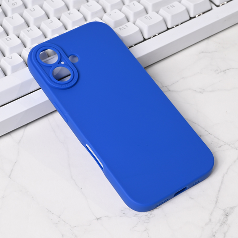 Zastitna futrola Silikon Pro Camera - iPhone 17 6.3 plava.