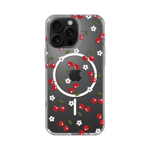 Zastitna futrola print Magsafe - iPhone 16 Pro Max 6.9 Cute Cherries.