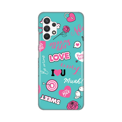 PRINT silikonska futrola - Samsung A325 Galaxy A32 4G Love.