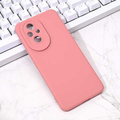 Zastitna futrola Silikon Pro Camera - Huawei Honor 200 roze.