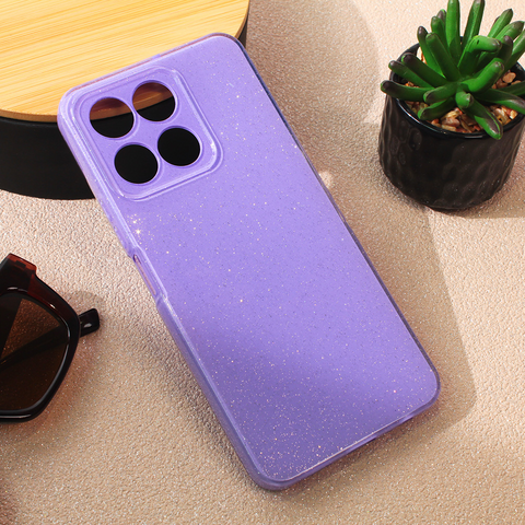 Zastitna futrola Sparkle Dust - Huawei Honor X6a ljubicasta.