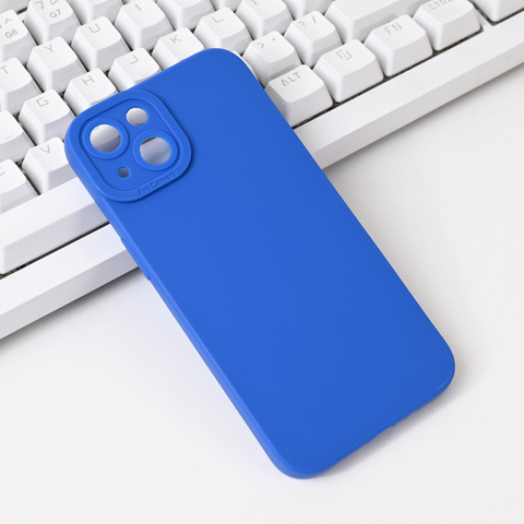Zastitna futrola Silikon Pro Camera - iPhone 13 plava.