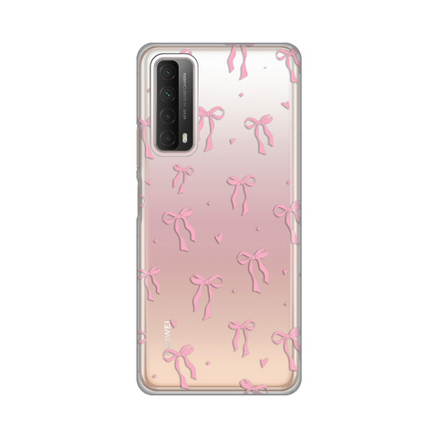 PRINT silikonska futrola skin (ultra tanka) - Huawei P smart 2021 Cute Bow.
