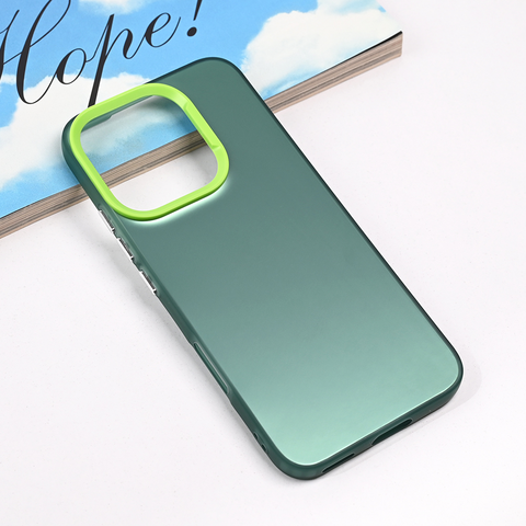 Zastitna futrola providna - Huawei Honor 400 Lite zelena.