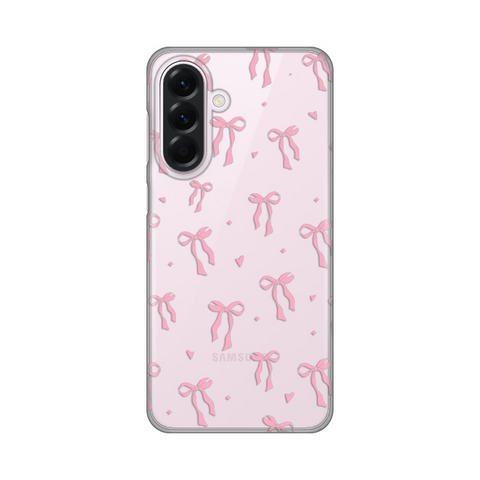 PRINT silikonska futrola skin (ultra tanka) - Samsung A566 Galaxy A56 5G Cute Bow.