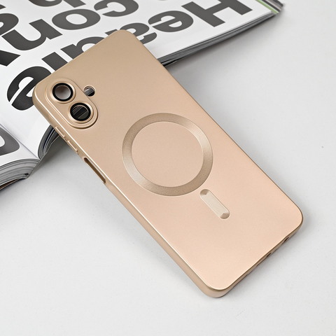 Zastitna futrola Magsafe Chrome - Samsung A075F Galaxy A07 zlatna.