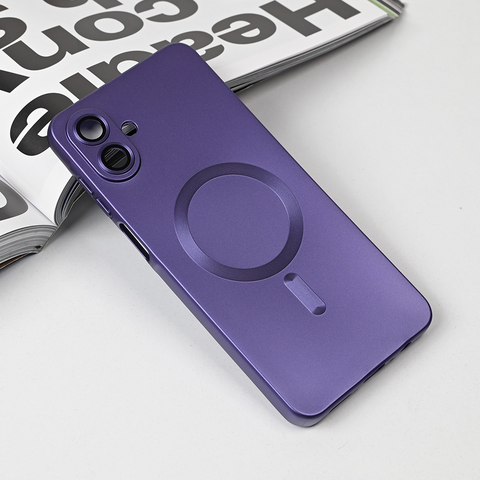 Zastitna futrola Magsafe Chrome - Samsung A075F Galaxy A07 ljubicasta.