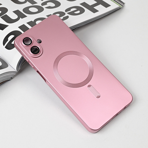 Zastitna futrola Magsafe Chrome - Samsung A075F Galaxy A07 roze.