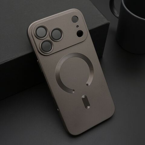 Zastitna futrola ELEGANT MAGSAFE - iPhone 17 Pro Max (6.9) siva (MS).