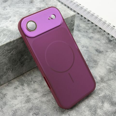 Zastitna futrola COLOR METAL MagSafe II - iPhone 17 Air roze (MS).