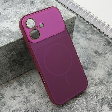 Zastitna futrola COLOR METAL MagSafe II - iPhone 17 roze (MS).