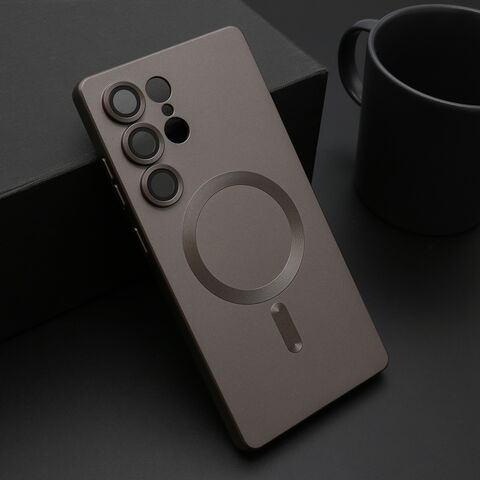 Zastitna futrola ELEGANT MAGSAFE - Samsung S938 Galaxy S25 Ultra 5G siva (MS).