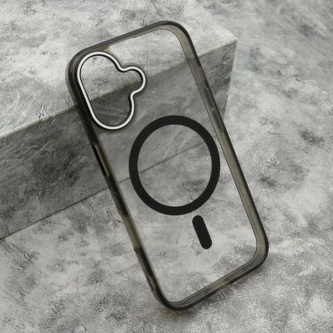 Zastitna futrola COLOR RING MagSafe - iPhone 17 crna (MS).