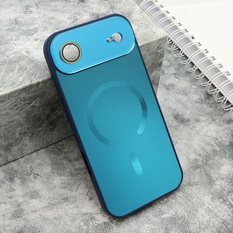Zastitna futrola COLOR METAL Magsafe - iPhone 17 Air plava (MS).