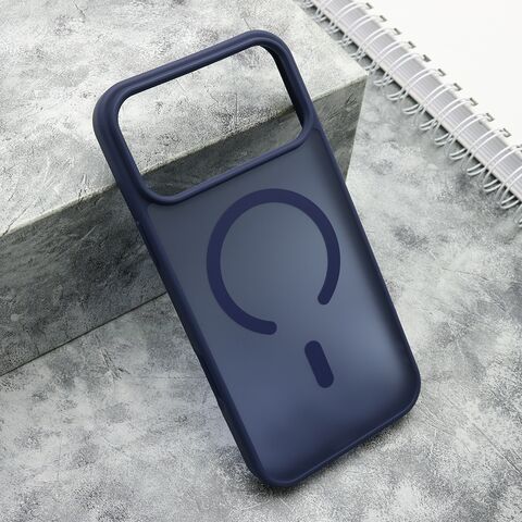 Zastitna futrola SILKY MagSafe mat - iphone 17 Pro Max (6.9) plava (MS).