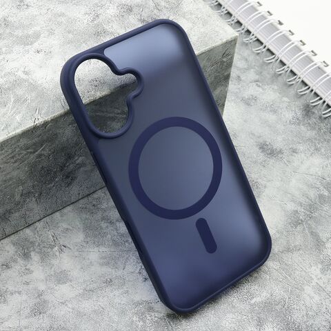 Zastitna futrola SILKY MagSafe mat - iPhone 17 plava (MS).