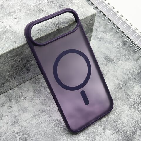 Zastitna futrola SILKY MagSafe - iPhone 17 Air ljubicasta (MS).