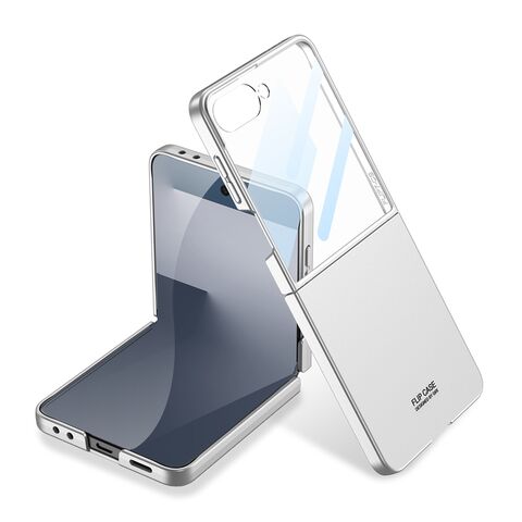 Zastitna futrola SMOOTH II - Samsung F751B Galaxy Z Flip 7 5G srebrna (GKK case) (MS).