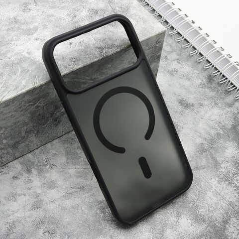 Zastitna futrola SILKY MagSafe mat - iphone 17 Pro Max (6.9) crna (MS).