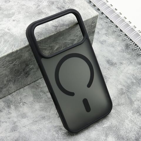 Zastitna futrola SILKY MagSafe mat - iPhone 17 Pro crna (MS).